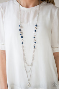 Carefree and Capricious - Blue Lanyard