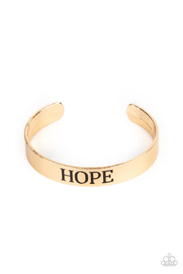 Hope Makes The World Go Round - Gold